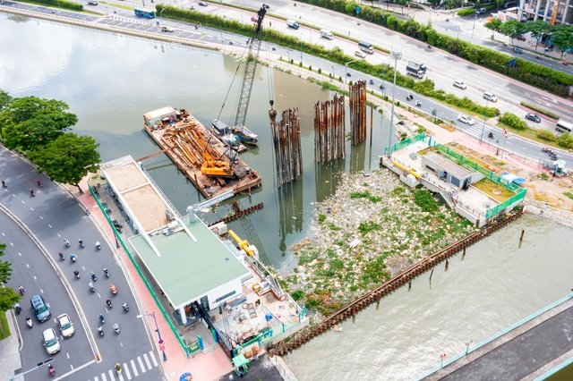 Tiến độ Dự án Chống Ngập 10000 Tỷ đồng Tại Tphcm Tới đâu Khi Nào Có Thể đưa Vào Sử Dụng Ảnh 1 Lab Gia Trần Hóa Chất Thiết Bị Vật Tư Thiết Kế Thi Công Lab Tiến độ dự án chống ngập 10.000 tỷ đồng tại TP.HCM tới đâu, khi nào có thể đưa vào sử dụng?- Ảnh 1.